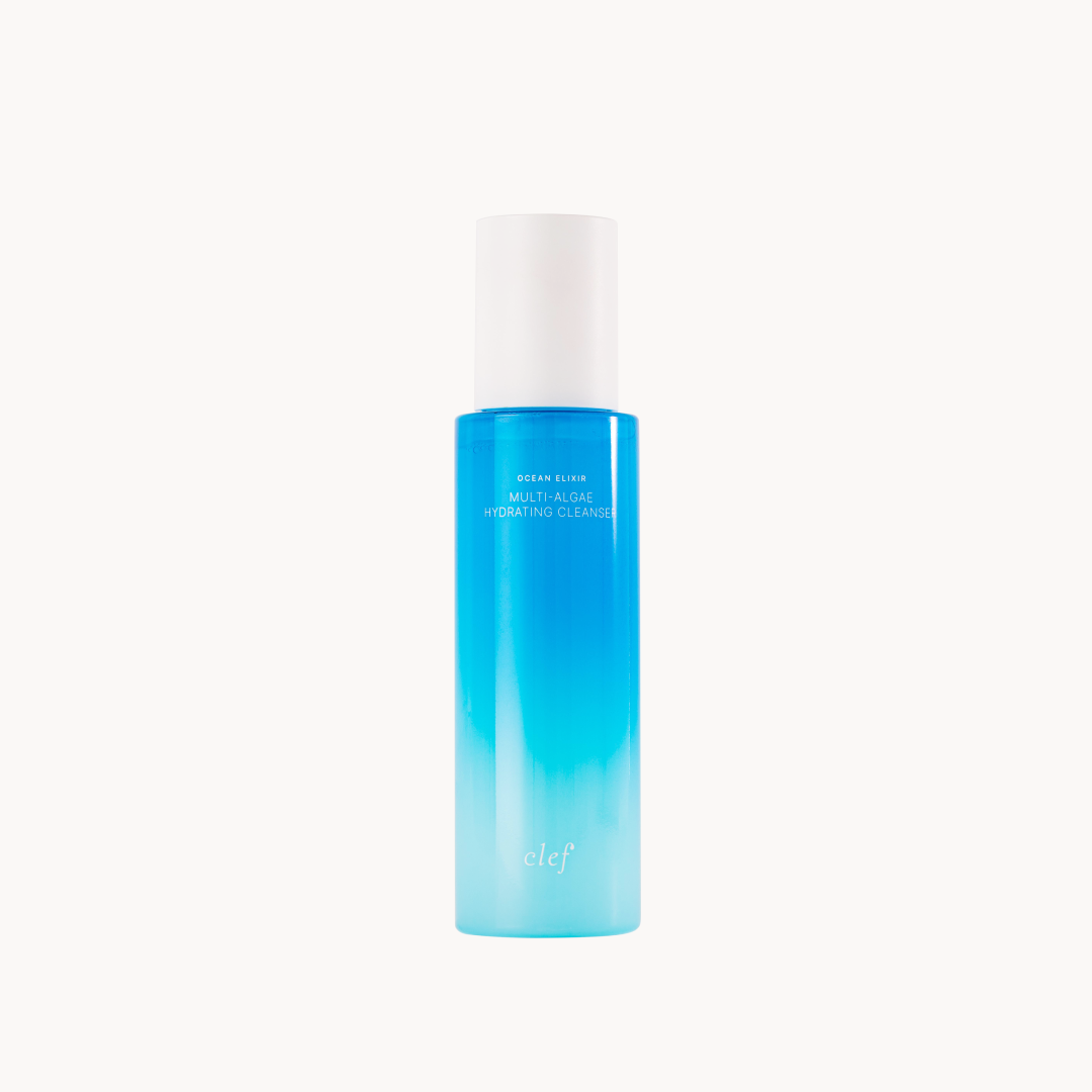 CLEF Ocean Elixir Hydrating Cleanser tube