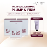 CLEF Plump & Firm Milky Collagen Sheet Mask – pack of 3