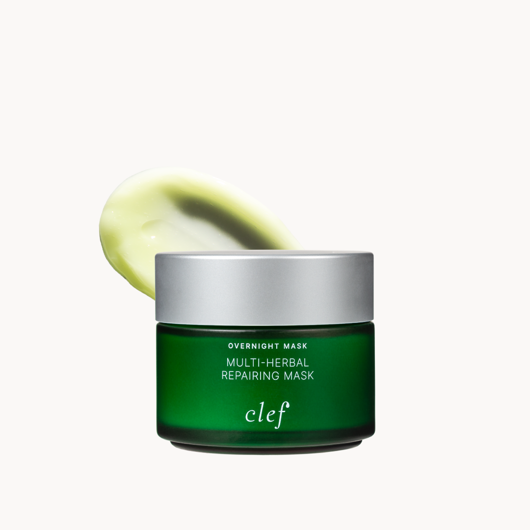 CLEF Multi-Herbal Repairing Overnight Mask jar