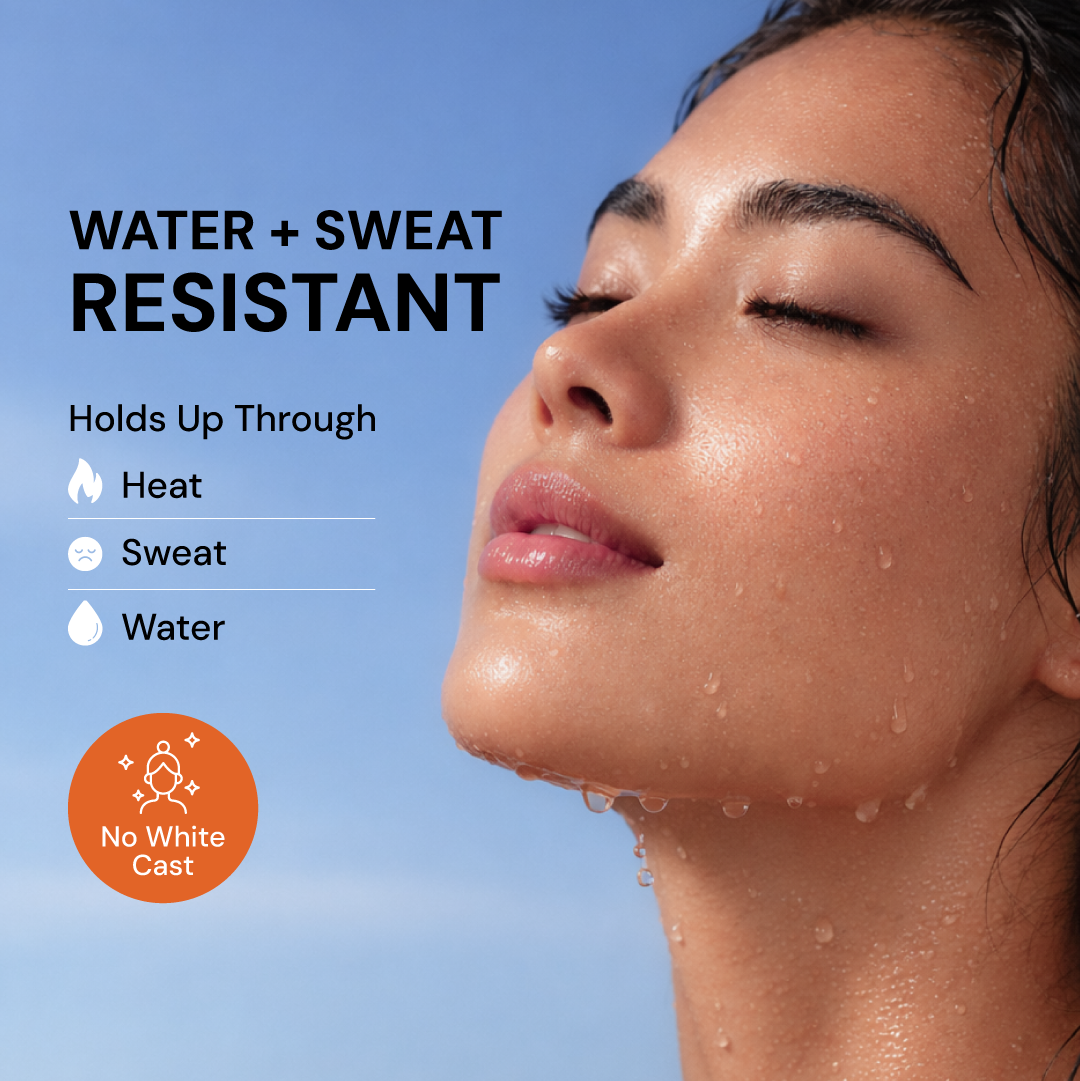 CLEF Face & Body Sunscreen SPF50 PA++++ 70ml, key benefit 5