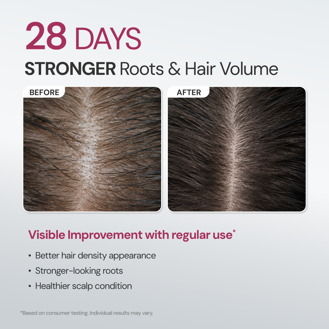 CLEF Root Booster Rebalancing Scalp Tonic, key benefit 1