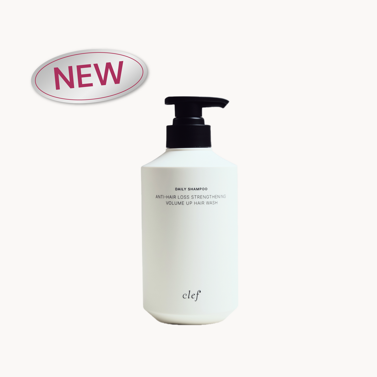 CLEF Anti-Hair Loss Shampoo 500ml bottle