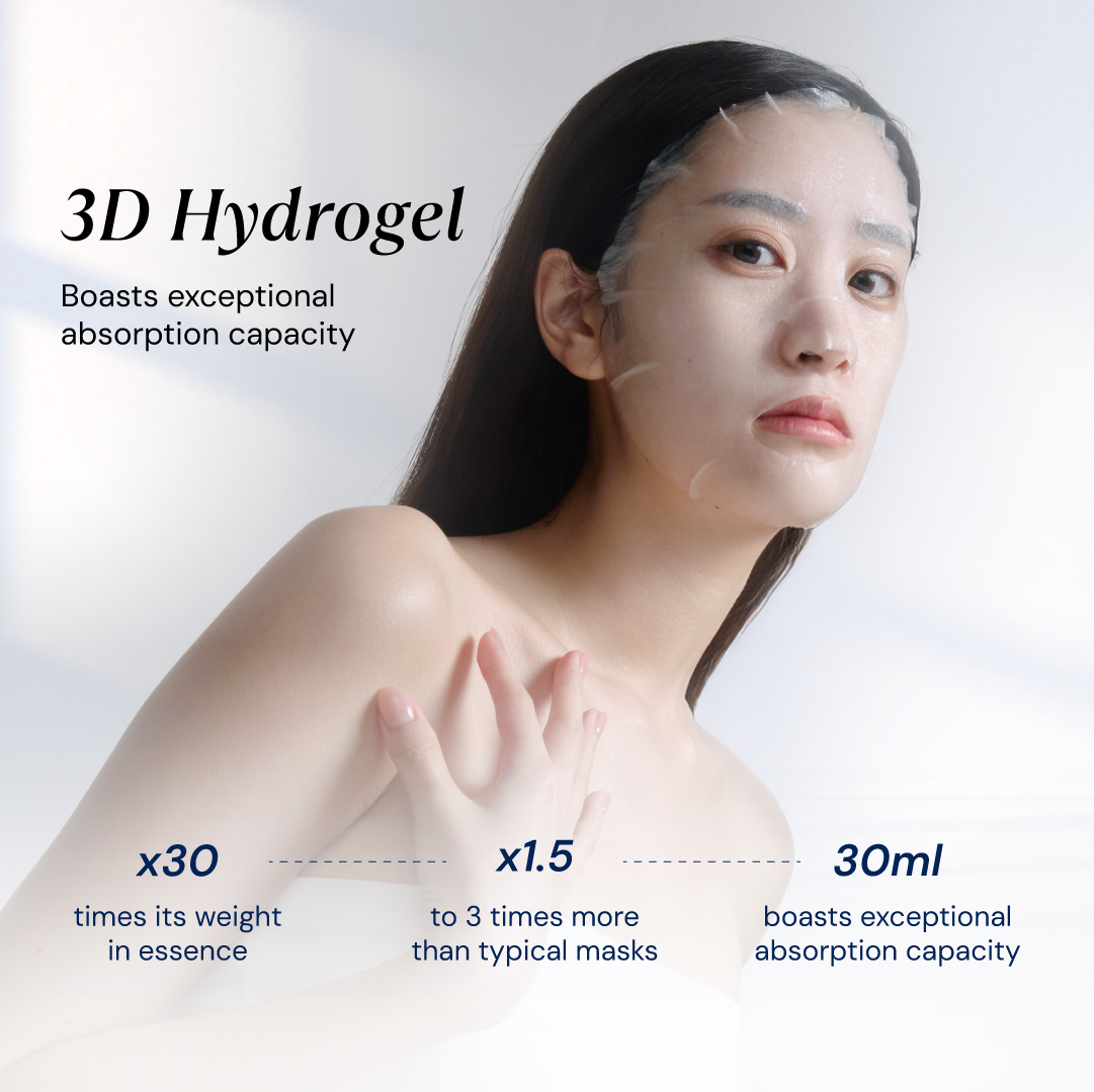 CLEF Soothe & Hydrate Hydrogel Cooling Mask, key benefit 5