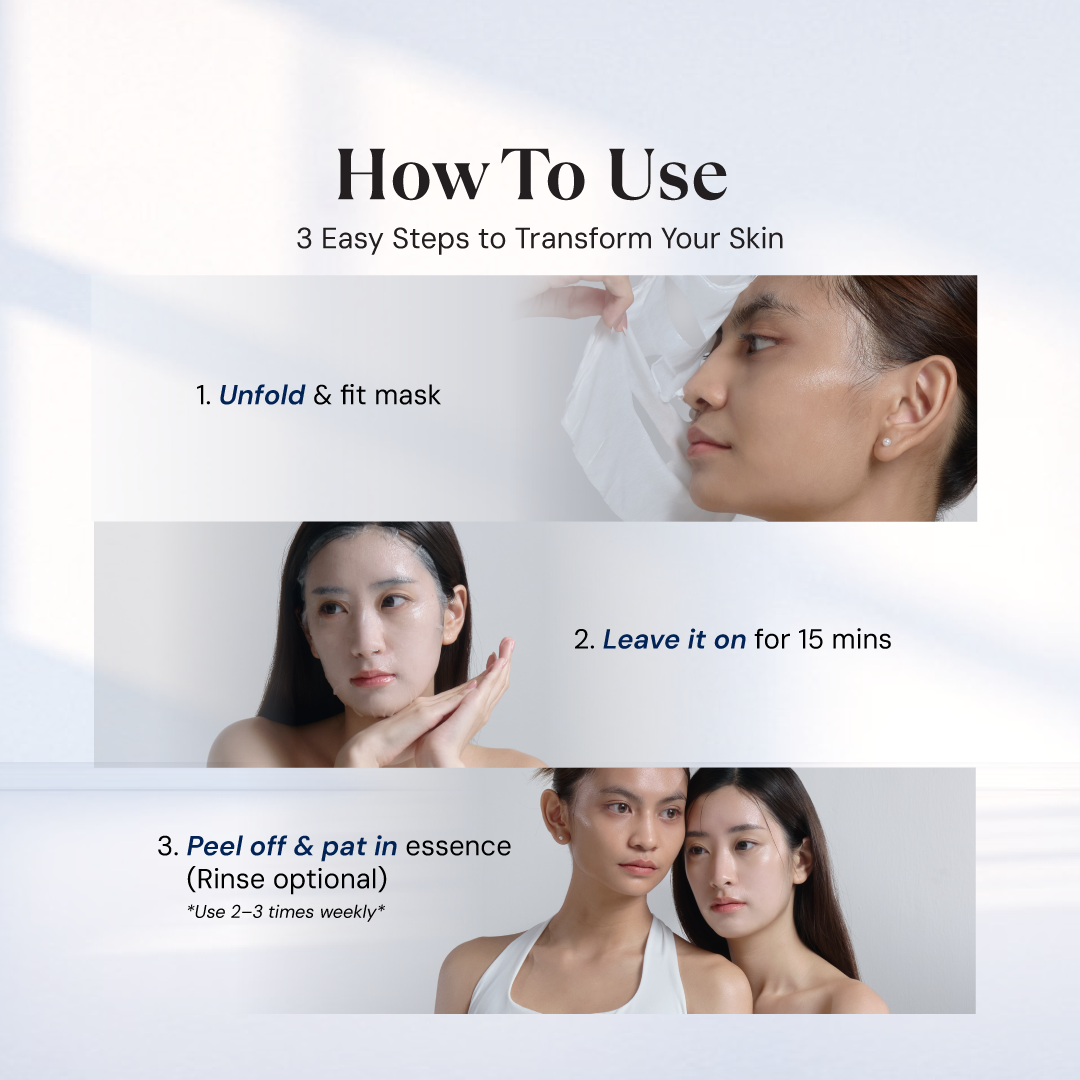 CLEF Soothe & Hydrate Hydrogel Cooling Mask, key benefit 6