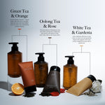 CLEF Tea Core White Tea & Gardenia Body Wash 500ml – Tea Core collection key feature 1