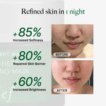 CLEF Multi-Herbal Repairing Overnight Mask, visible results