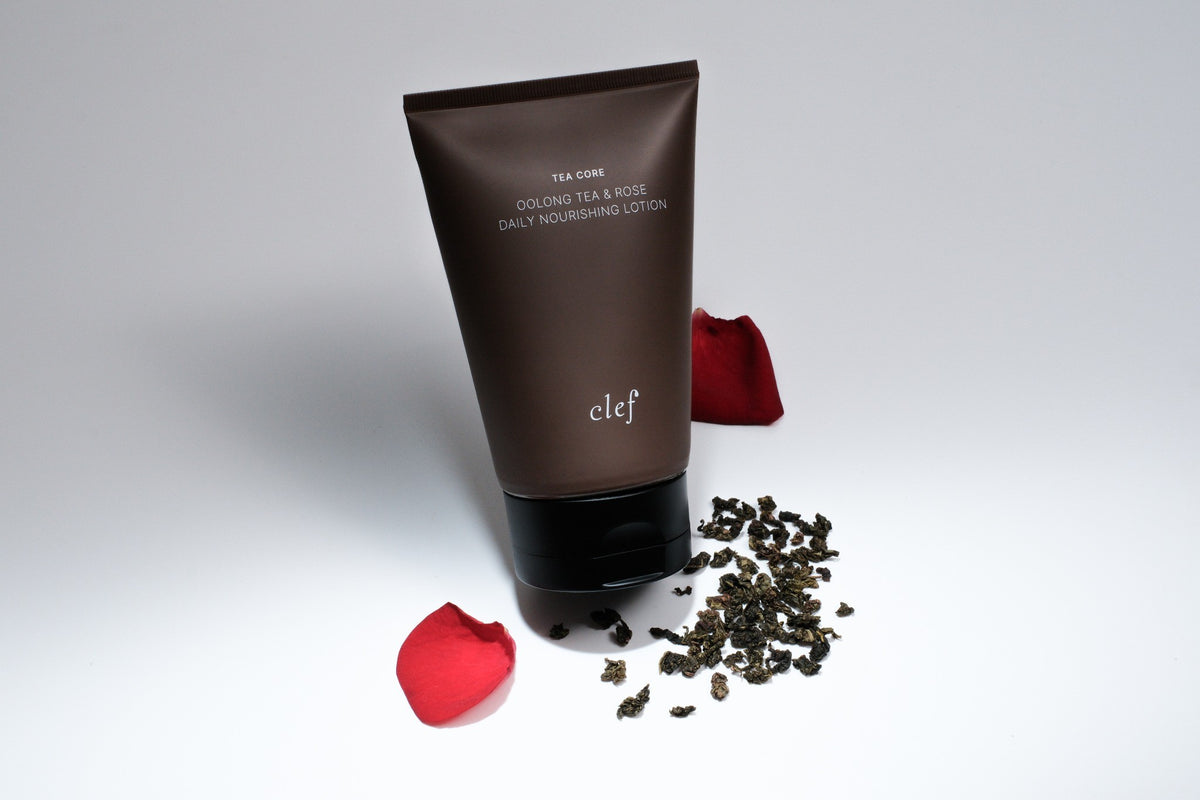 CLEF Tea Core Oolong Tea & Rose Body Lotion lifestyle photo